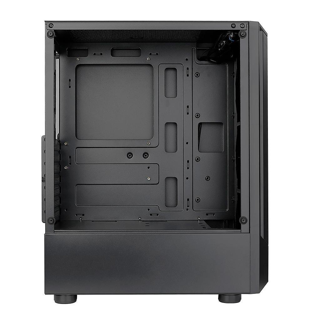 Gabinete Gamer Rise Mode Wave Black, Mid Tower, Lateral em Vidro Fumê, ARGB, ATX, 3 Cooler Fan ARGB, Preto - RM-WA-FB-ARGB - 3