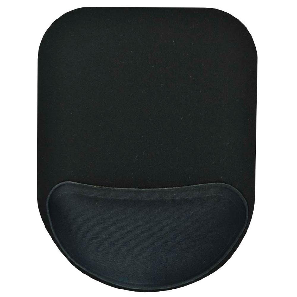 Mousepad Reliza Compact, com Apoio de Pulso, Preto - 3769 - 1