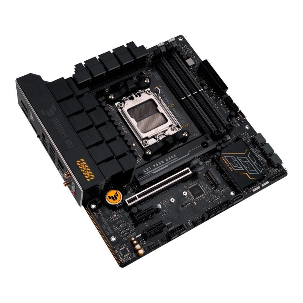 Placa-Mãe ASUS TUF Gaming B650M-E, WIFI, AMD AM5, B650, DDR5, Preto - 90MB1FV0-M0EAY0 - 7