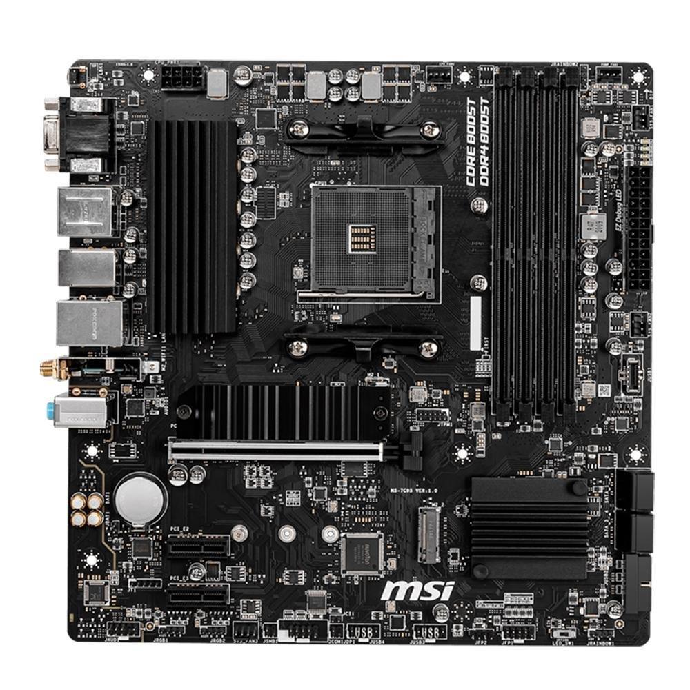 Placa-Mãe MSI B550M Pro-VDH WiFi, AMD AM4, mATX, DDR4, Preto - B550M PRO-VDH WIFI - 3
