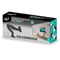 Suporte de Mesa Articulado para Monitores de 17" a 35", ELG, Ajuste de altura com Pistão a Gás - F80N - 2
