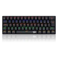 Teclado Mecânico Gamer Redragon Lakshmi, Rainbow Brown, Switch, ABNT2, Preto - K606R (PT-BROWN) - 1