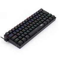 Teclado Mecânico Gamer Redragon Lakshmi, Rainbow Brown, Switch, ABNT2, Preto - K606R (PT-BROWN) - 5