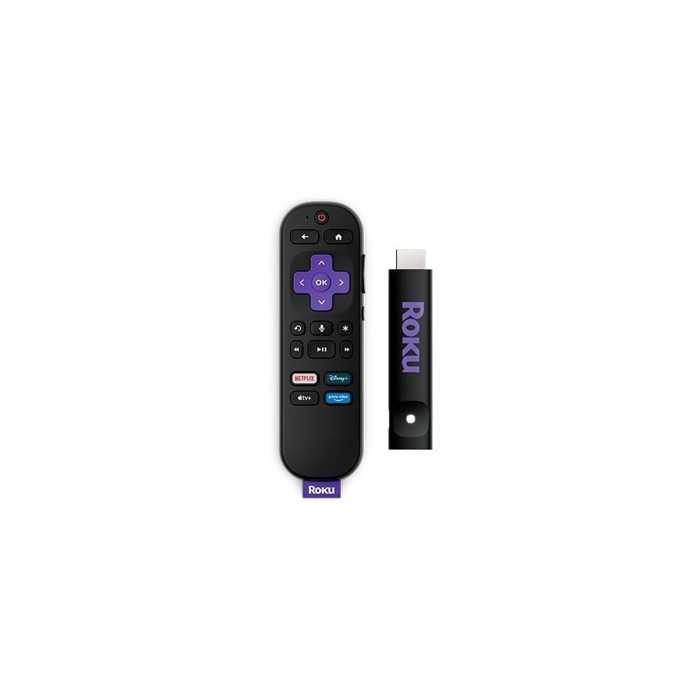 Roku Streaming Stick 2025, Dispositivo para TV HD/FHD, com Controle por Voz, Preto - 3840BR - 3