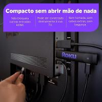 Roku Streaming Stick 2025, Dispositivo para TV HD/FHD, com Controle por Voz, Preto - 3840BR - 7