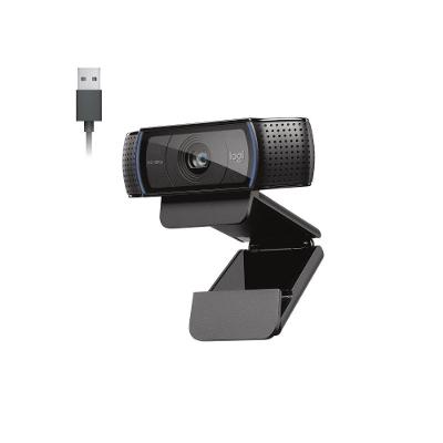 Webcam Full HD Logitech C920s com Microfone Embutido  Widescreen 1080p 960-001257