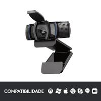 Webcam Full HD Logitech C920s com Microfone Embutido, Proteção de Privacidade, Widescreen 1080p, Compatível Logitech Capture - 960-001257 - 6