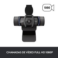 Webcam Full HD Logitech C920s com Microfone Embutido, Proteção de Privacidade, Widescreen 1080p, Compatível Logitech Capture - 960-001257 - 10