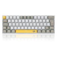 Teclado Gamer Redragon Lakshmi, Switch Brown, Layout 60%, ABNT2, Cinza - K606-YL&WT&GY (PT-BROWN) - 1