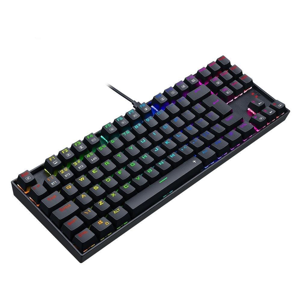 Teclado Sem Fio Mecânico Gamer Redragon Kumara Pro, RGB, Switch Brown, ABNT2, Anti-Ghosting, Wireless, Bluetooth, Preto - K552RGB-BRS-B - 6