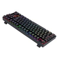 Teclado Sem Fio Mecânico Gamer Redragon Kumara Pro, RGB, Switch Brown, ABNT2, Anti-Ghosting, Wireless, Bluetooth, Preto - K552RGB-BRS-B