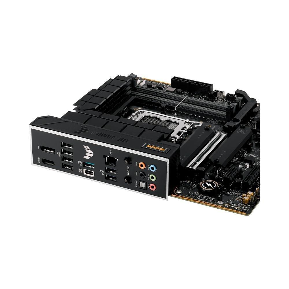 Placa-Mãe ASUS TUF GAMING B760M-PLUS WIFI II, Intel, DDR5, Preto - 90MB1HE0-M0EAY0 - 2