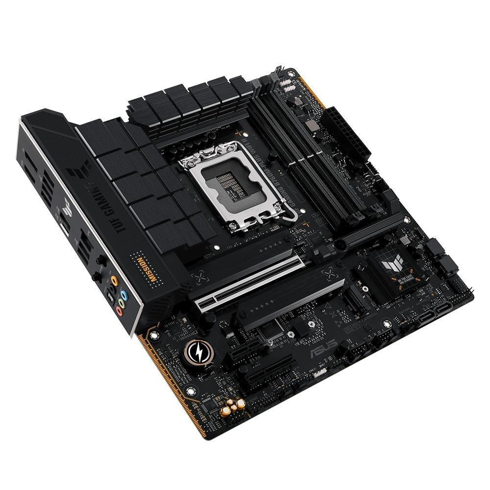 Placa-Mãe ASUS TUF GAMING B760M-PLUS WIFI II, Intel, DDR5, Preto - 90MB1HE0-M0EAY0 - 5