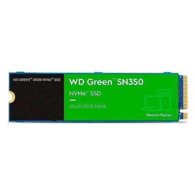 SSD WD Green SN350, 1TB, M.2 2280, PCIe, NVMe, Leitura: 2400MB/s e Gravação:1850MB/s, Verde - WDS100T2G0C