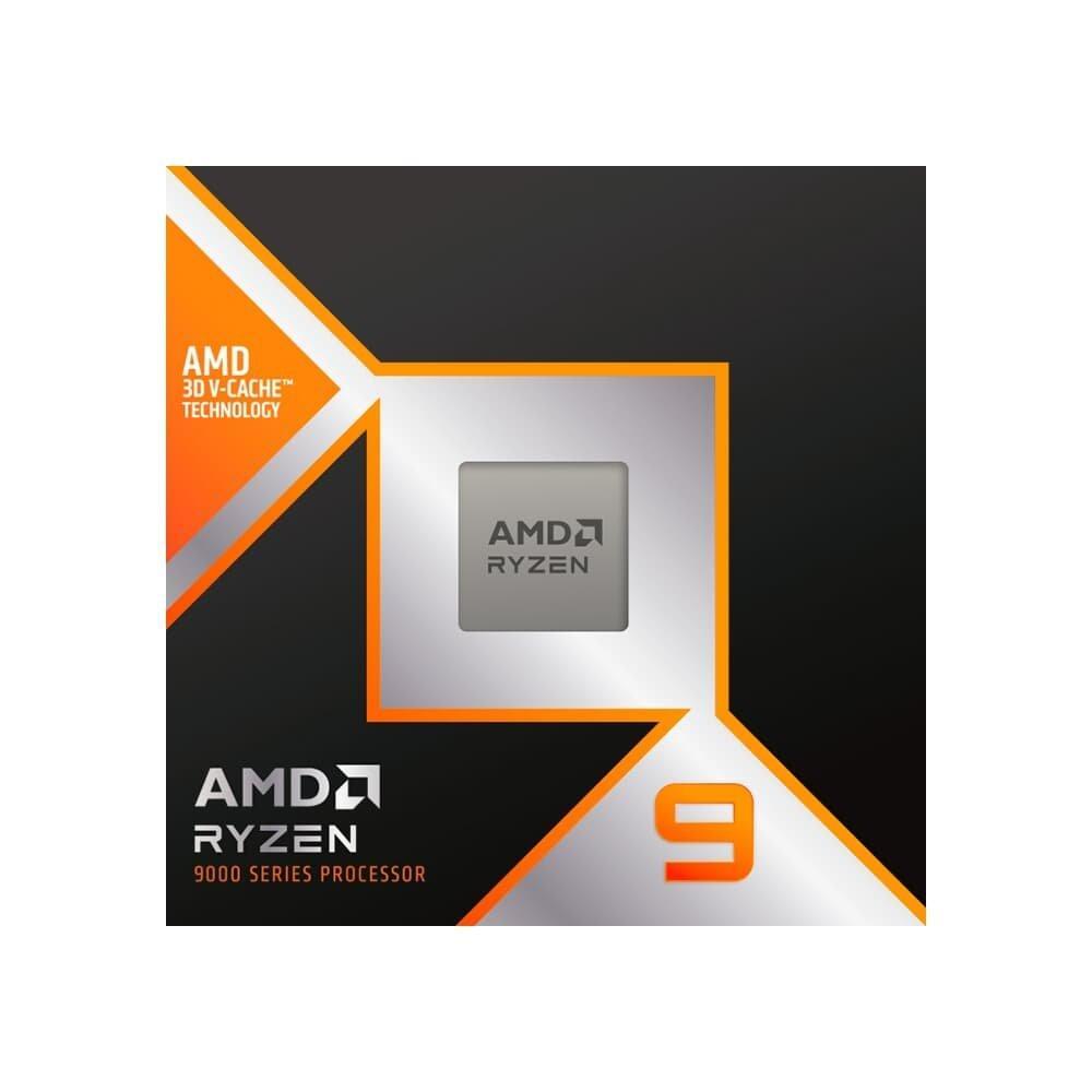 Processador AMD Ryzen 9 9950x3d, 4,4 GHz, (Máx Boos Clock Até 5,5 GHz), Cache 144MB, 16 Núcleos, Threads 32, AM5 - 100-100000719WOF - 3