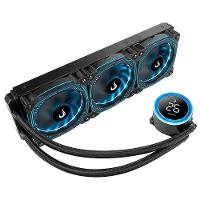 Water Cooler Rise Mode Aura Ice Black, ARGB, 360mm, AMD/Intel, Preto - RM-WAIB-06-ARGB - 9