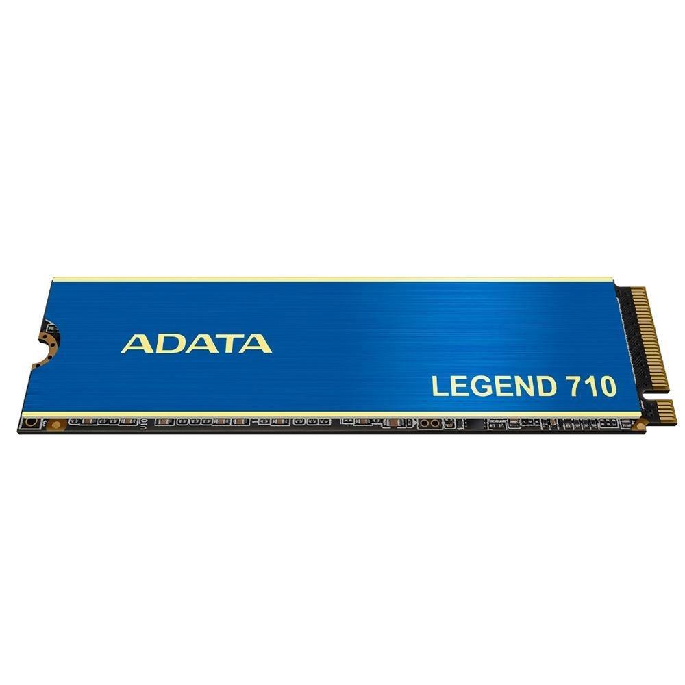 SSD Adata Legend 710, 512GB, M.2 2280 PCIe GEN3x4, NVMe 1.4, Leitura: 2.400 MB/s e Gravação: 1.800 MB/s, Azul - ALEG-710-512GCS - 5