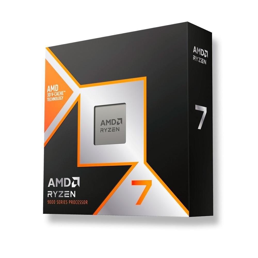 Processador AMD Ryzen 7 9800X3D, Cache 8MB, 8 Núcleos, 16 Threads, AM5 - 100-100001084WOF - 2