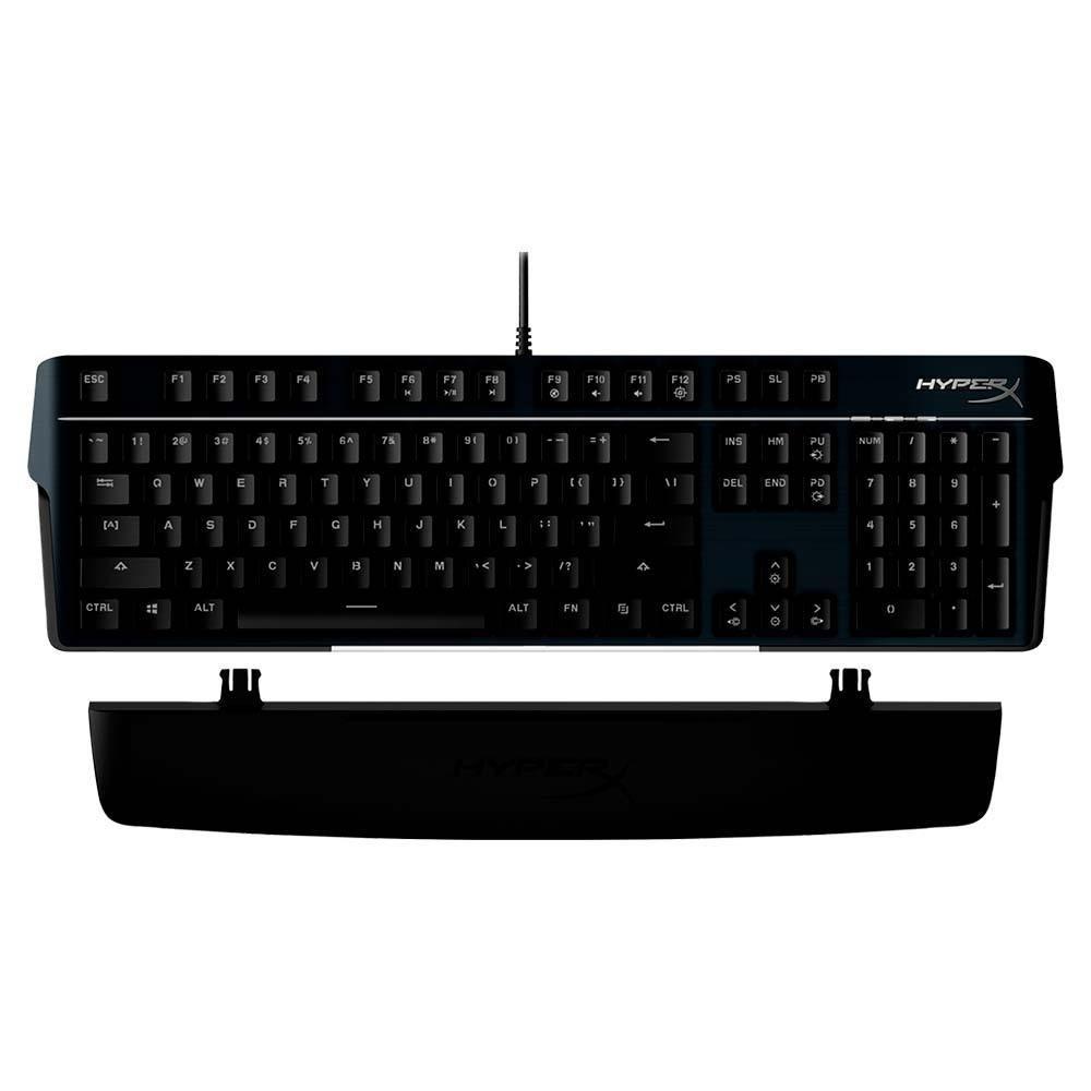 Teclado Mecânico Gamer HyperX Alloy MKW100, RGB, Switch Red, Full Size, US, Preto - 4P5E1AA#ABA - 3