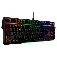 Teclado Mecânico Gamer HyperX Alloy MKW100, RGB, Switch Red, Full Size, US, Preto - 4P5E1AA#ABA - 2
