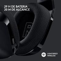 Headset Gamer Sem Fio Logitech G733 7.1 Dolby Surround RGB LIGHTSYNC, Blue VOICE para PC e PlayStation, Preto - 981-000863 - 9