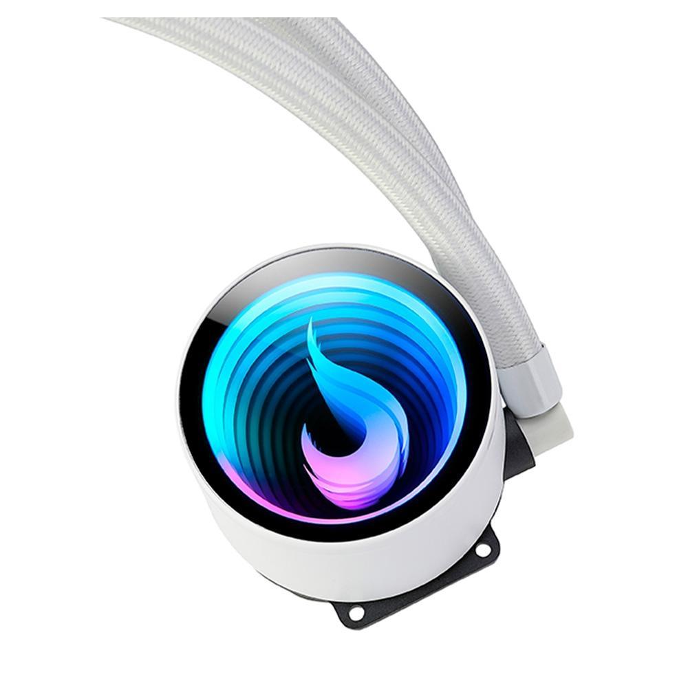 Water Cooler Rise Mode Aura Frost Pro, ARGB, 360mm, AMD/Intel, Branco - RM-WCF-07-ARGB - 6