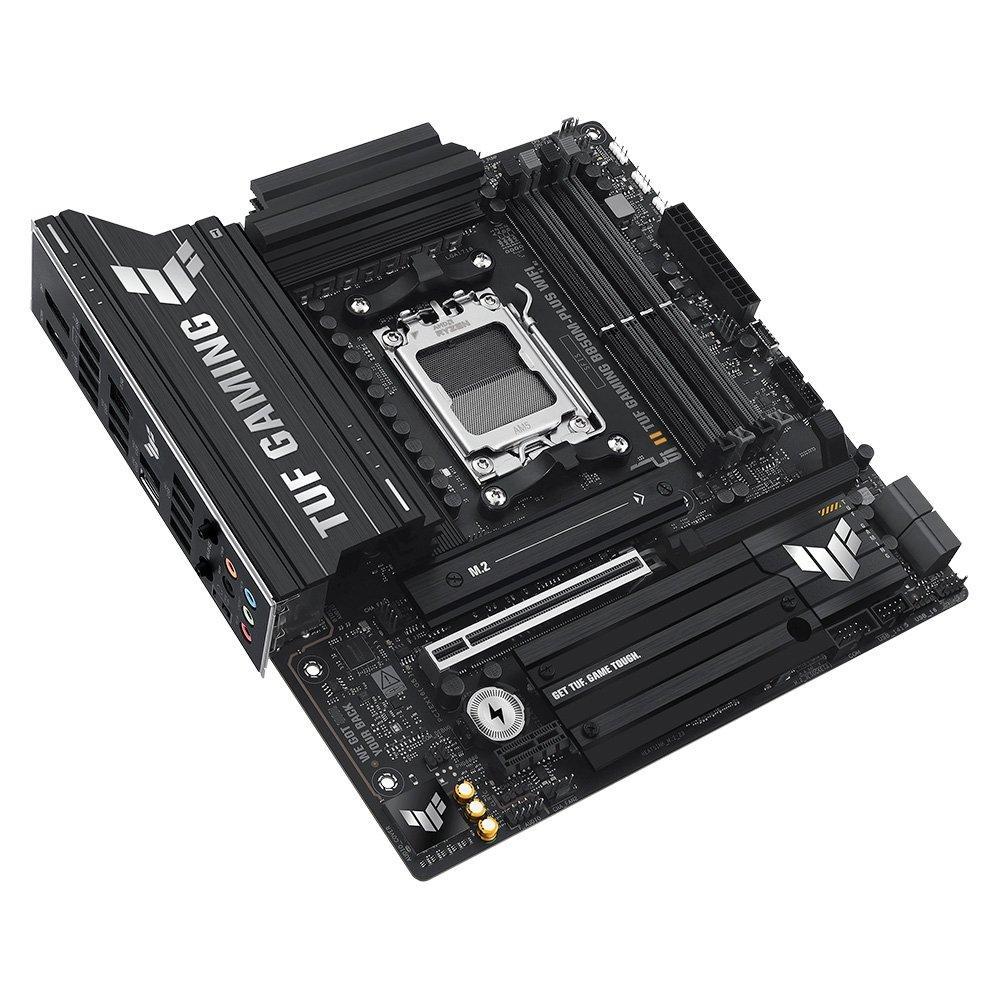 Placa Mãe ASUS TUF B850M-PLUS WIFI, AMD AM5 , m-ATX, DDR5, Wi-fi 6e, Preto - TUF GAMING B850M-PLUS WIFI - 10