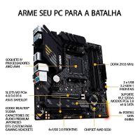 Placa-Mãe ASUS TUF Gaming B550M-Plus, AMD AM4, mATX, DDR4, Preto - 90MB14A0-C1BAY0 - 6