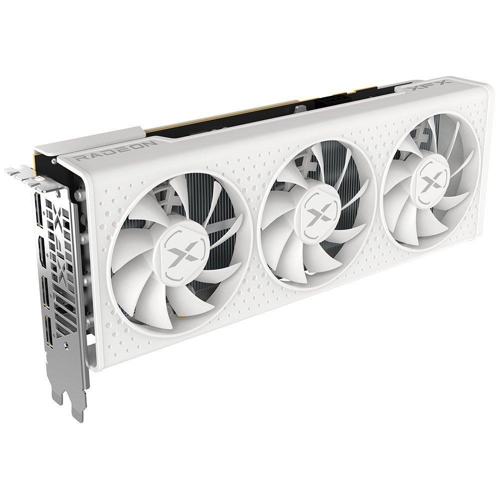Placa de Vídeo XFX Speedster QICK308 Radeon RX 7600 White AMD Edition, 8GB, GDDR6, 128-bit - RX-76PQICKWY - 1