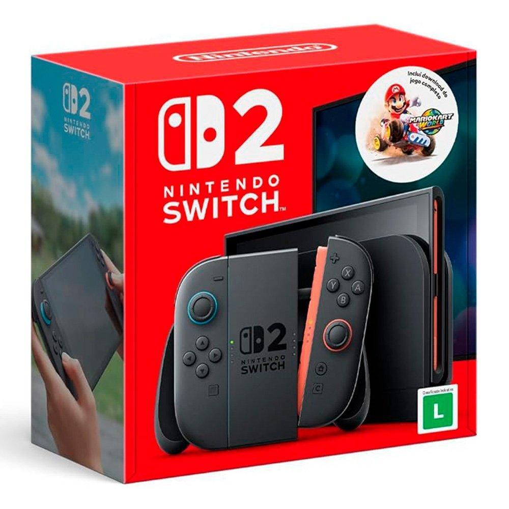 Console Nintendo Switch 2 + Jogo Digital Mario Kart World - 1