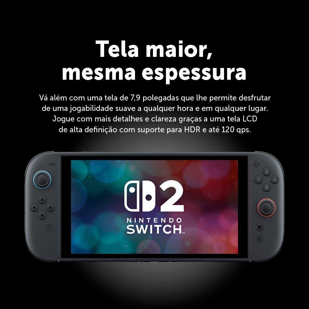 Console Nintendo Switch 2 + Jogo Digital Mario Kart World - 10