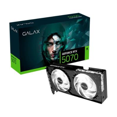 Placa de Vídeo GALAX RTX 5070 1-Click OC NVIDIA GeForce, 12GB, GDDR7, 192 Bit, Ray Tracing, DLSS 4 - 57NON7MDBROC