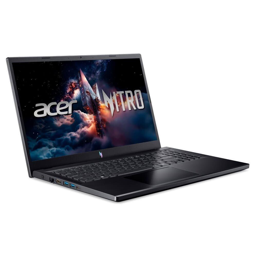 Notebook Acer Nitro V15 ANV15-52-52XM, Intel core I5, 16GB RAM, 512GB SSD, GeForce RTX 4050, 15.6" FHD, 165Hz, Linux, Preto - NH.U1TAL.002 - 1