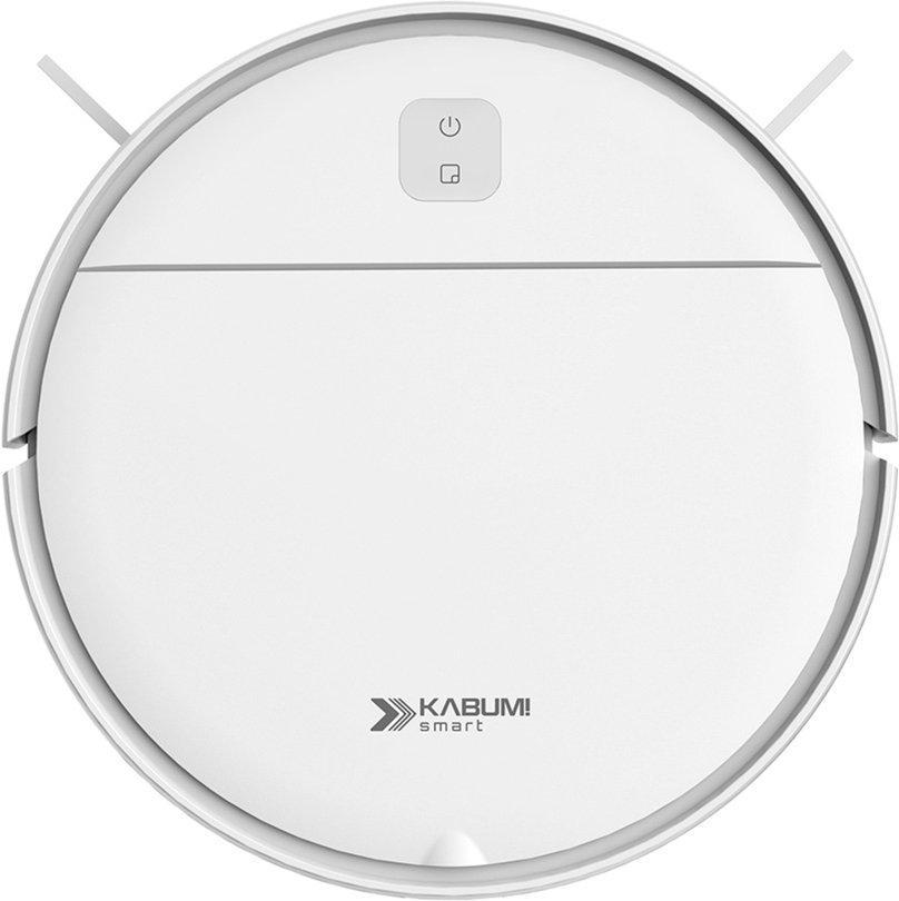 Robô Aspirador de Pó KABUM! smart K100 - 2 Modos de Limpeza, Sensor Anti-Queda, Anti-Colisão, Bivolt, Branco - KSAR100BR - 1