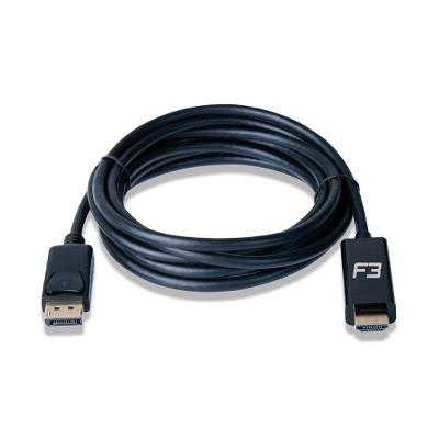 Cabo Adaptador Conversor Displayport para HDMI F3, 1.8 Metros - JC- CB-DMI18