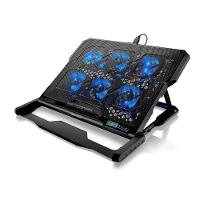 Base com Cooler para Notebook Multi Hexa, com 6 Fans com Ajuste de Velocidade, Até 17", 2x USB, LED, Preto - AC282 - 2