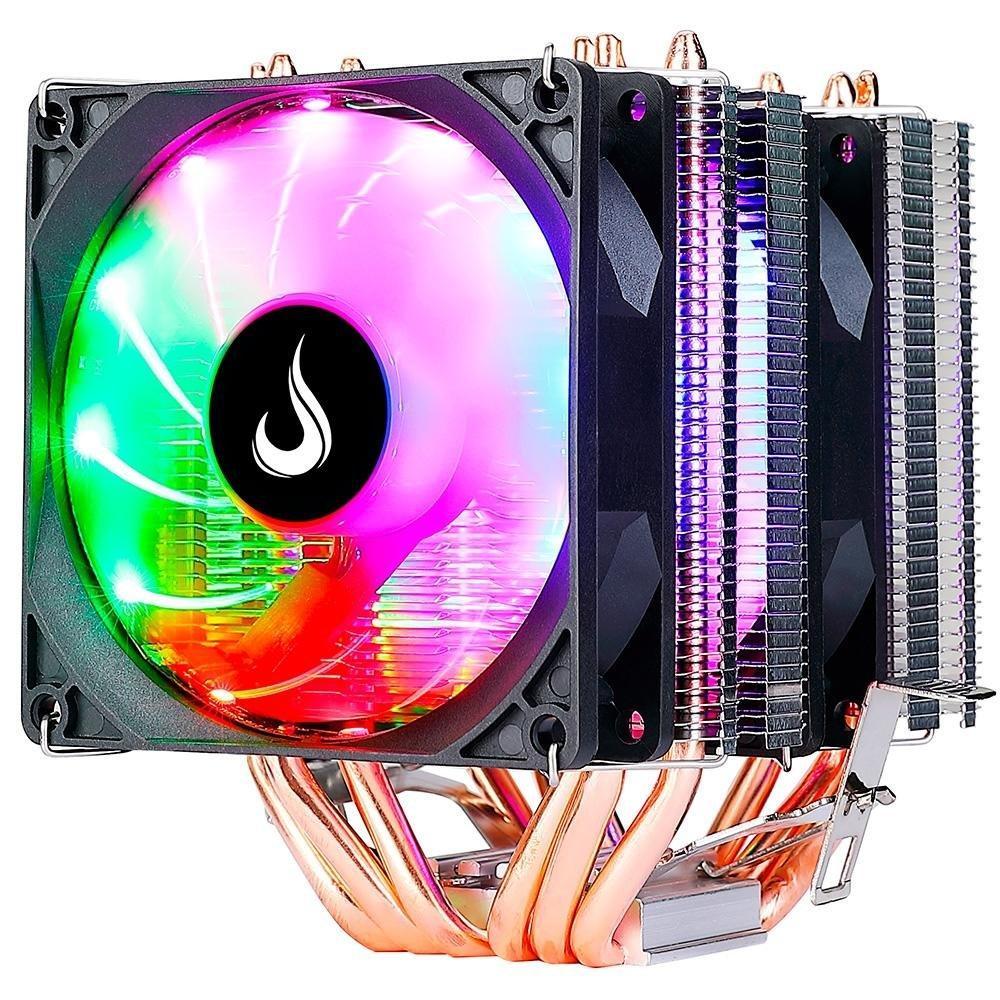 Air Cooler Rise Mode Gamer G800, RGB, AMD/Intel, 90mm, Preto - RM-AC-O8-RGB - 1