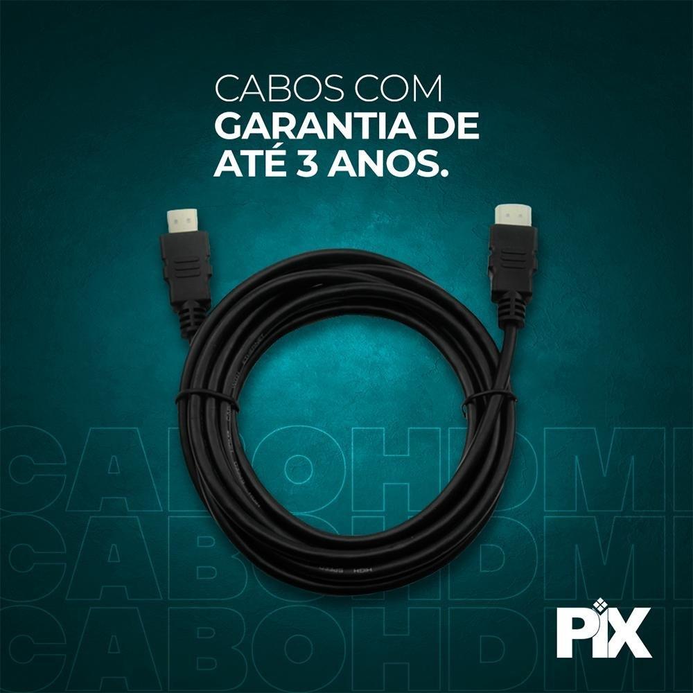 Cabo HDMI 2.0 4K PIX, 2 Metros, 19 Pinos - 018-2222 - 4