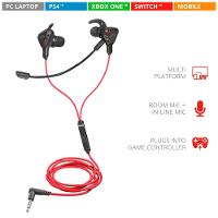 Fone de Ouvido Gamer Intra Auricular Trust GXT 408 Cobra Multiplataform Gaming Earphones, com Microfone - 23029 - 5