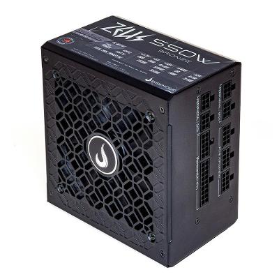 Fonte Gamer Rise Mode Zeus, 550w, 80 Plus Bronze, Modular, PFC Ativo, Preto - RM-PSU-01-BZ-550