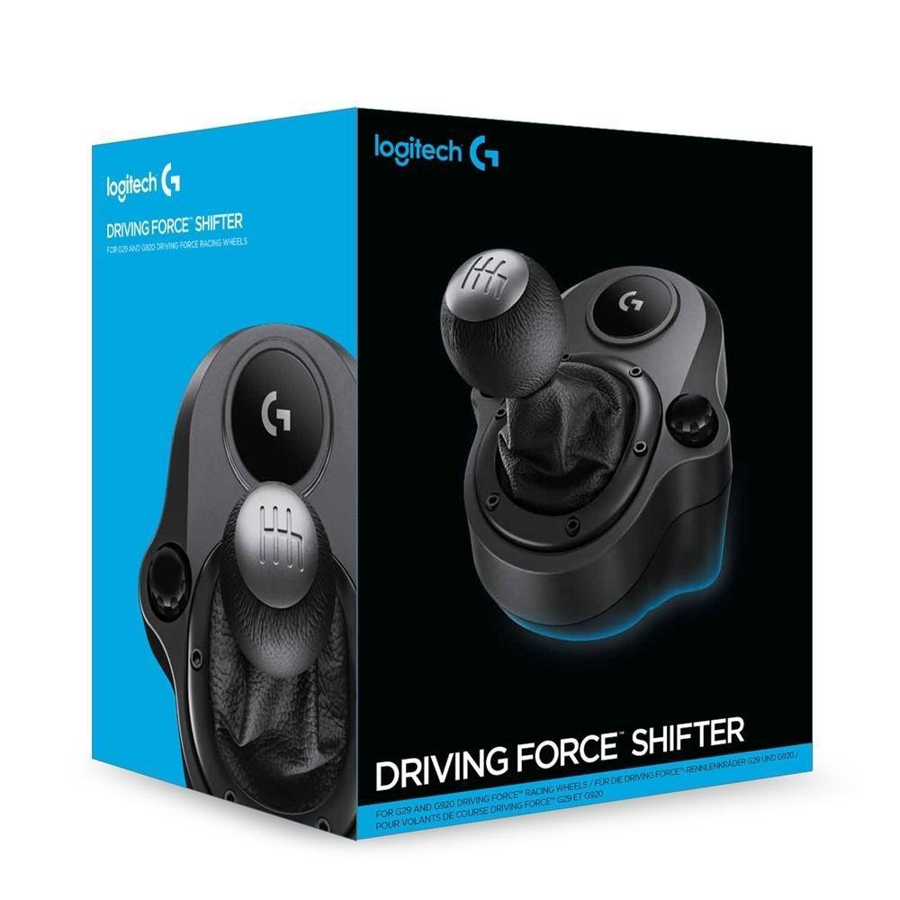Câmbio Logitech G Driving Force, Compatível com Volantes Logitech G923, G29 e G920 para PS5, PS4, Xbox Series X e Series S, Xbox One, PC - 941-000119 - 2