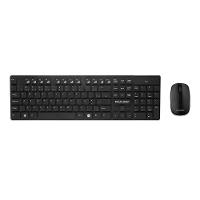 Combo Teclado e Mouse Sem Fio Multi, 1200DPI, com Teclas Flutuantes, USB, Preto - TC251 - 1