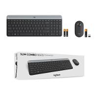 Combo Teclado e Mouse sem fio Logitech MK470 com Design Slim, Digitação e Clique Silencioso, Mouse Ambidestro e Pilhas Inclusas - 920-009268 - 2