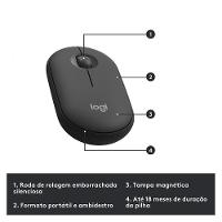 Combo Teclado e Mouse sem fio Logitech MK470 com Design Slim, Digitação e Clique Silencioso, Mouse Ambidestro e Pilhas Inclusas - 920-009268 - 7