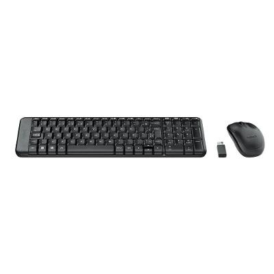 Combo Teclado e Mouse sem fio Logitech MK220 com Design Compacto, Conexão USB, Pilhas Inclusas e Layout ABNT2 - 920-004431