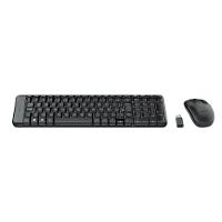 Combo Teclado e Mouse sem fio Logitech MK220 com Design Compacto, Conexão USB, Pilhas Inclusas e Layout ABNT2 - 920-004431 - 1