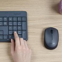Combo Teclado e Mouse sem fio Logitech MK235 com Conexão USB, Pilhas Inclusas e Layout ABNT2 - 920-007903 - 2