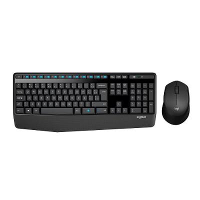 Combo Teclado e Mouse sem fio Logitech MK345 com Teclado com Apoio e Mouse Destro, USB, Pilhas Inclusas e Layout ABNT2 - 920-007821