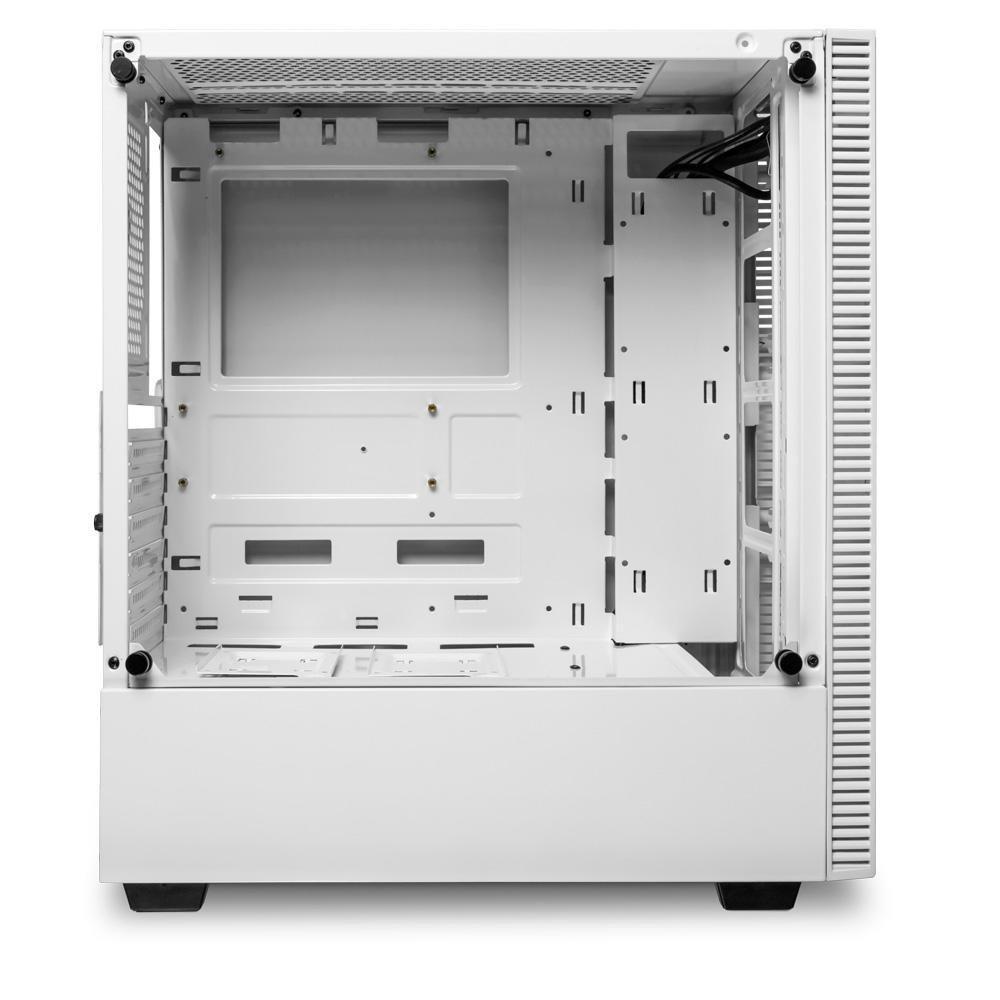 Gabinete Gamer T-Dagger Cube White, Mid Tower, Lateral em Vidro, Sem FANs, Branco - T-TGC305W - 5