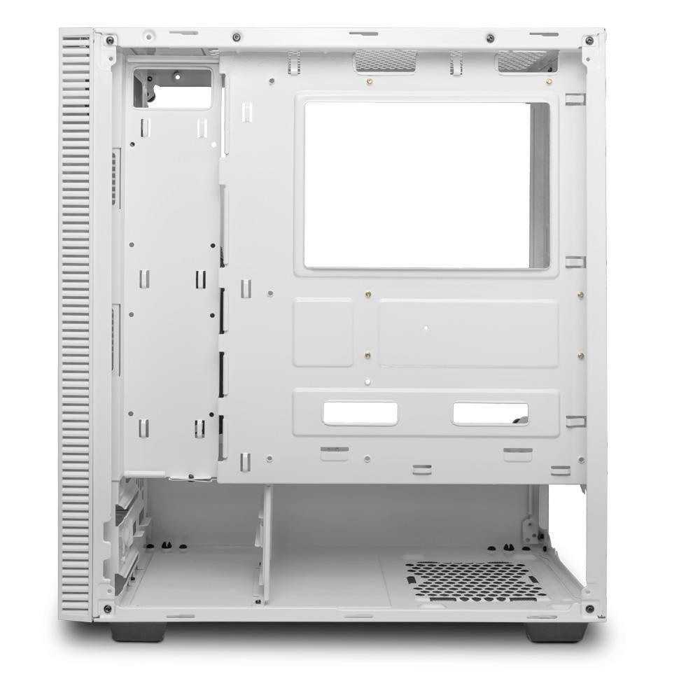 Gabinete Gamer T-Dagger Cube White, Mid Tower, Lateral em Vidro, Sem FANs, Branco - T-TGC305W - 7